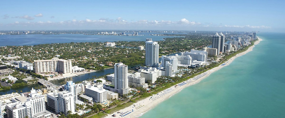 Miami Beach coastline — vacation rentals in Miami